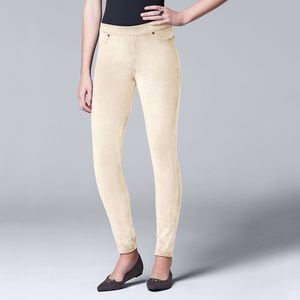 Simply Vera Corduroy Leggings 